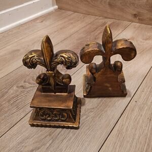 Fleur de Leis Bookends